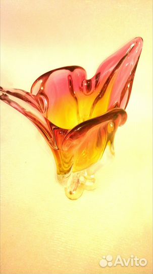 Богемское стекло цветное