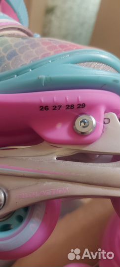 Детские роликовые коньки размер с 26 по 29