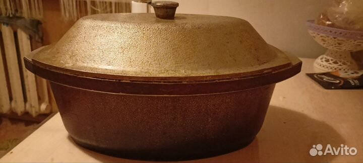 Утятница чугунная СССР