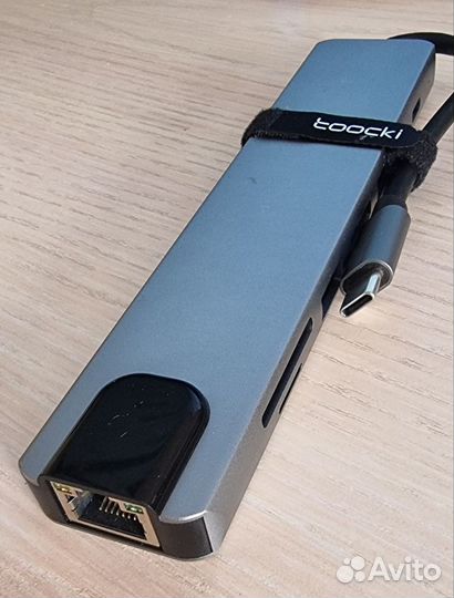 USB-хаб 8 в 1 hdmi, LAN, Type-C, USB 3.0