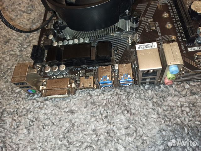 Gigabyte ab350m ds3h + ryzen 5 2600