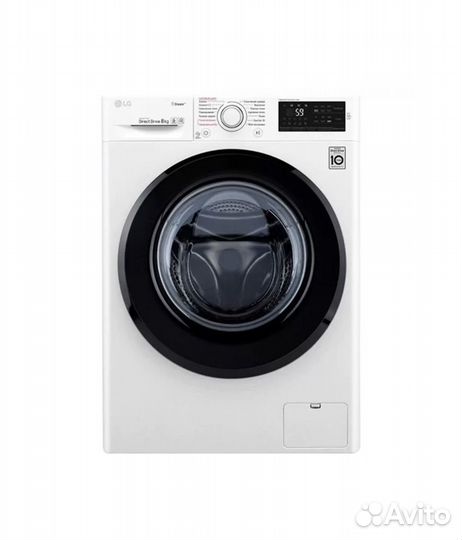 Стиральная машина LG f4m5ts6w С функцией пара 8 кг
