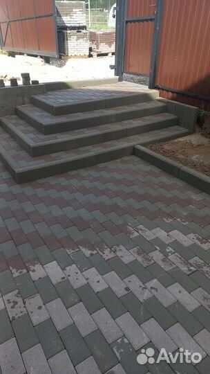 Укладка тротуарной плитки