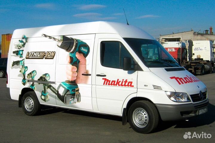 Оклейка транспорта, тенты с рекламой