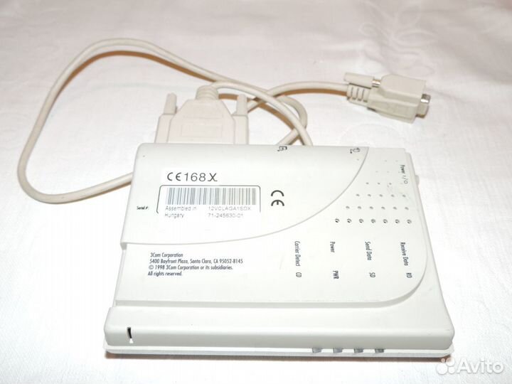 Модем U. S. Robotics 56K Faxmodem