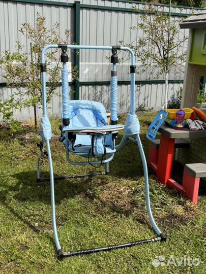 Детские качели уличные