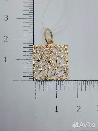 Золотая подвеска