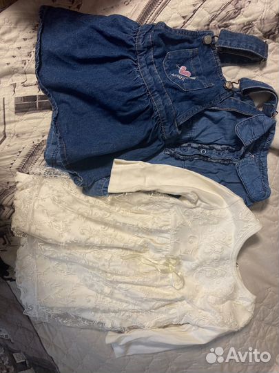 Платье для девочки 92