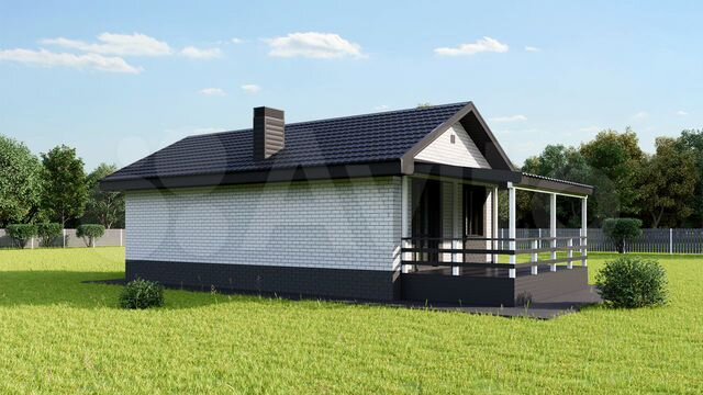 Коттедж 52 м² на участке 9 сот.