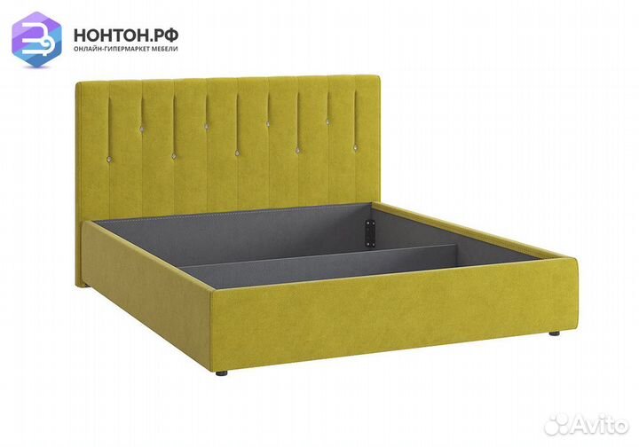 Кровать Кристи 2 1.6 м янтарь