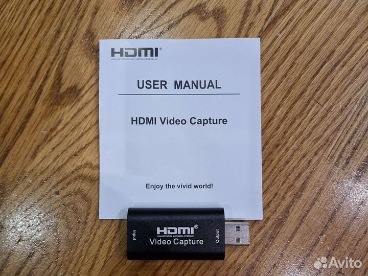 Карта видеозахвата и стриминга hdmi USB 30 кадров