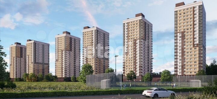 1-к. квартира, 36,4 м², 3/22 эт.