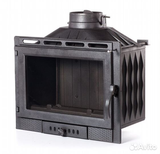 Каминная топка чугунная