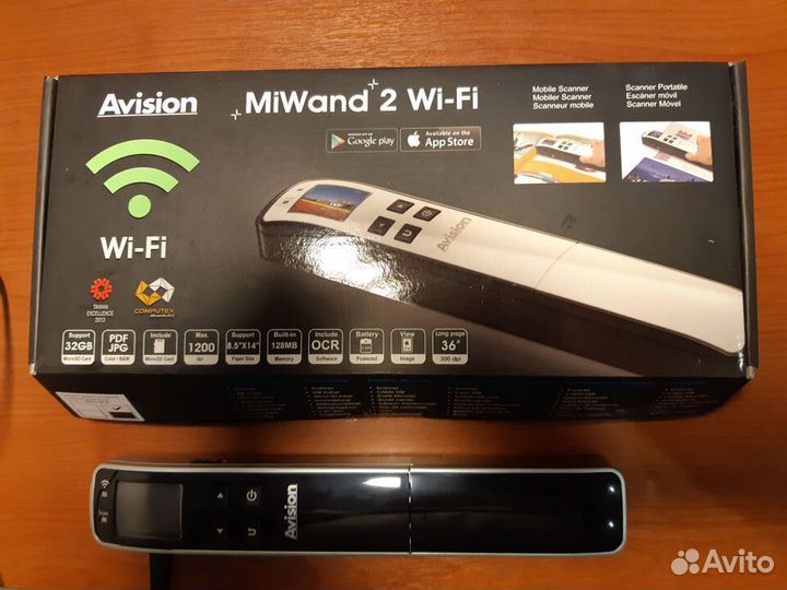 Сканер ручной Avision MiWand 2 Wi-Fi