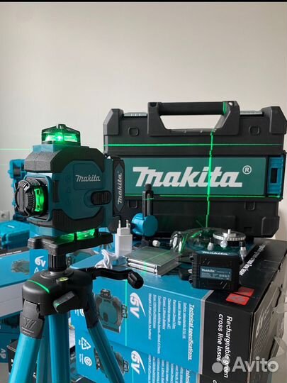 Лазерный уровень с треногой Makita. Гарантия