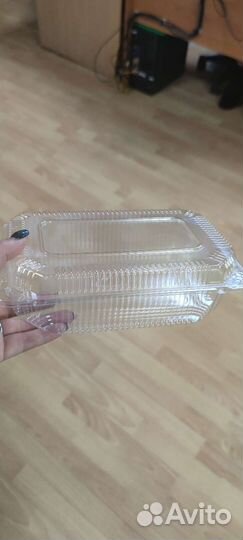 Контейнер пластиковый с крышкой 1550 мл