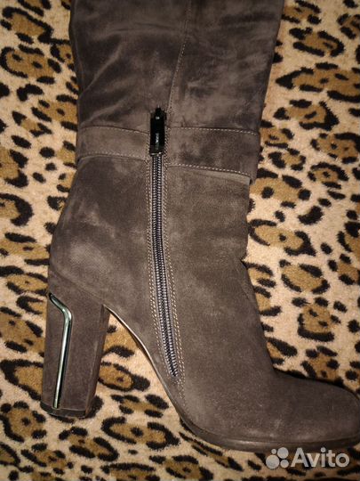 Сапоги женские натуральная кожа/замша