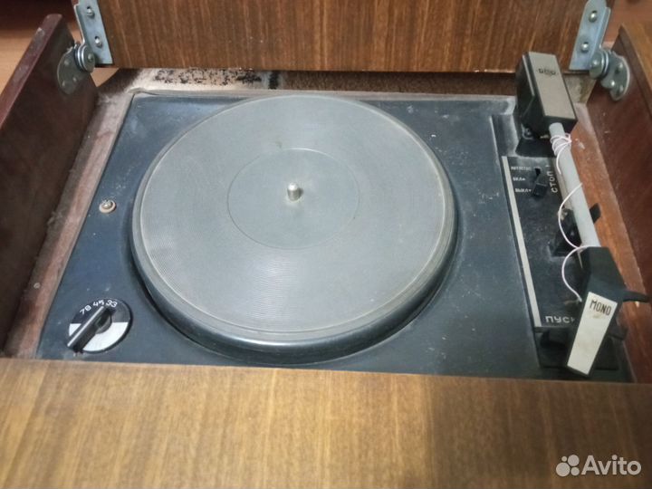 Виниловый проигрыватель Радиола рекорд 311 СССР