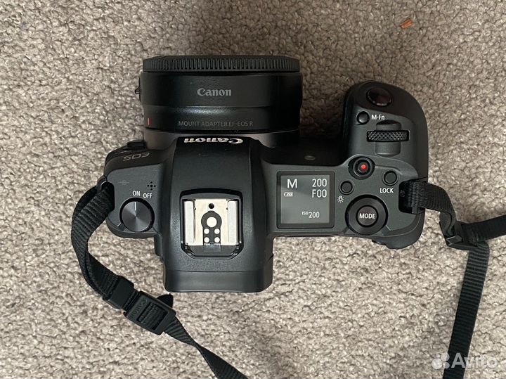 Canon EOS R + адаптер