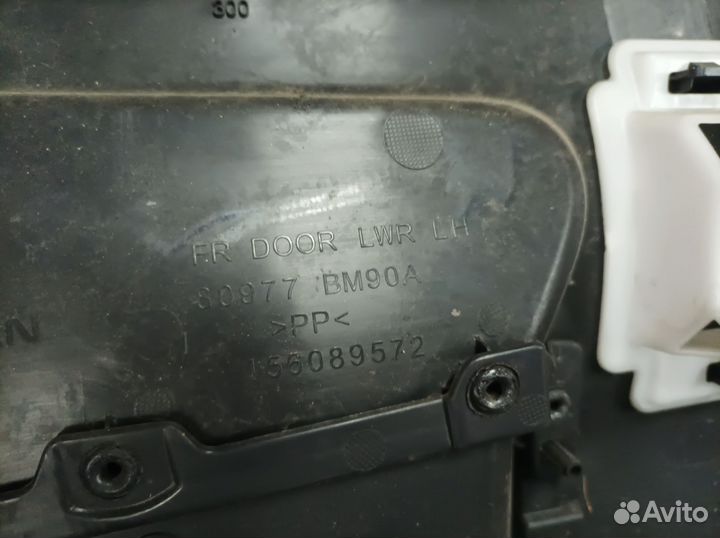 Обшивка двери Nissan Qashqai J11