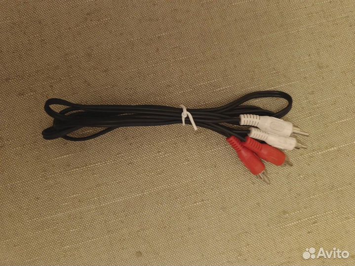 Кабель 2 RCA (тюльпаны)