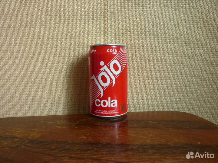 Банка jojo cola 0.33L 1995 год