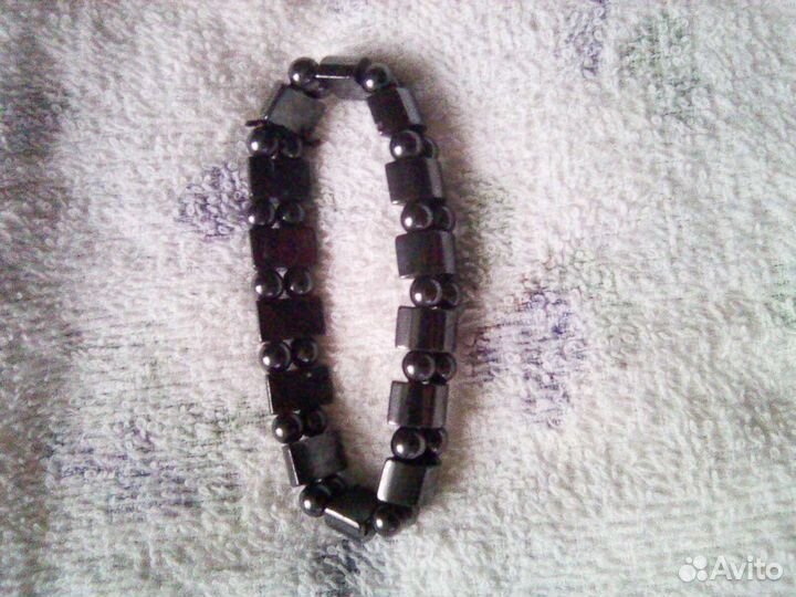 Браслет и бусы из Гематита