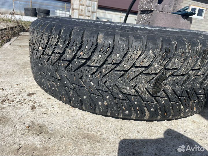 Оригинальные диски kia sportage r17 и зимние шины