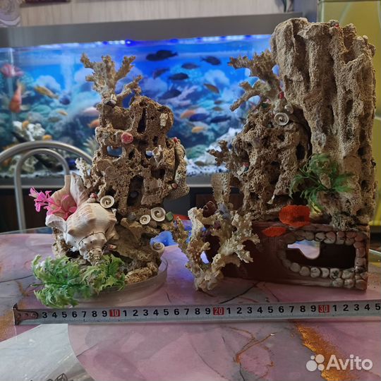 Украшение для аквариума б/у
