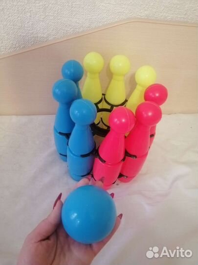 Кегли для боулинга детские