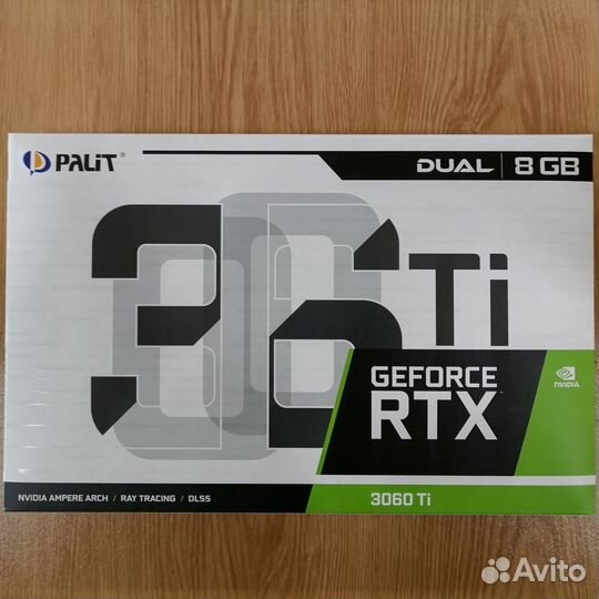 Видеокарта Palit GeForce RTX 3060 Ti Dual 8GB