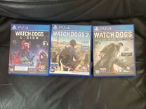 Watch dogs 1,2,3 (Трилогия) Игры для PS4