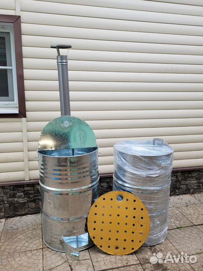 Бочка для сжигания мусора 200л