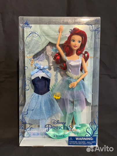 Кукла Ариэль(русалочка) классическая,оригинал,сшан