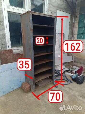 Стеллаж металлический для склада