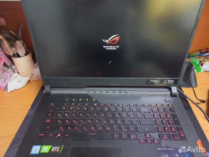 Игровой ноутбук asus ROG Strix scar III G731GW (i7
