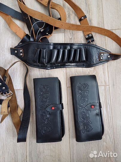 Патронташ кожа 12 калибр