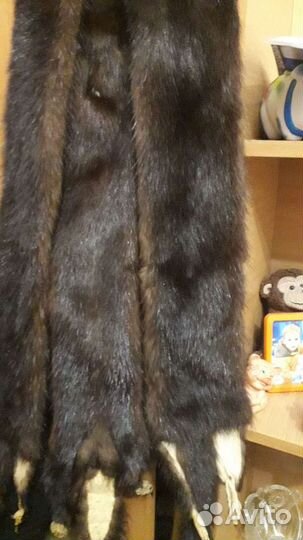 Шкурки норки выделанные
