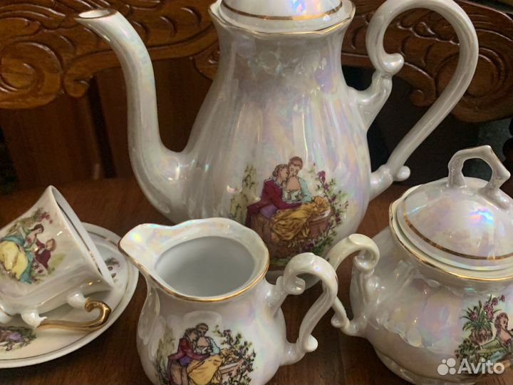 Сервиз кофейный на 5 персон Югославия