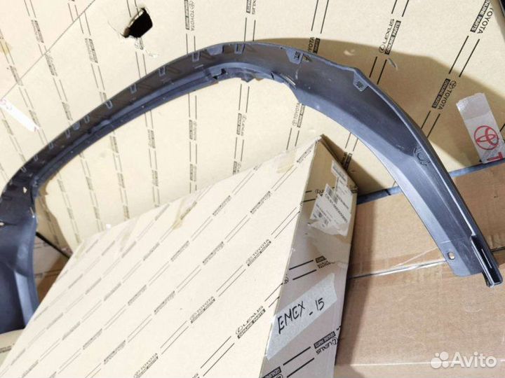 Накладка бампера задняя Toyota Rav4 45