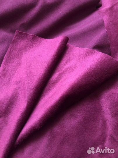 Бархат ОАЭ цвет винный 6 метров