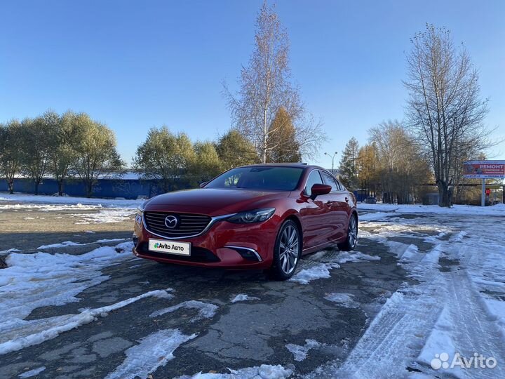 Mazda 6 2.5 AT, 2015, 116 000 км