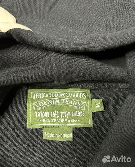 Худи denim tears x travis scott