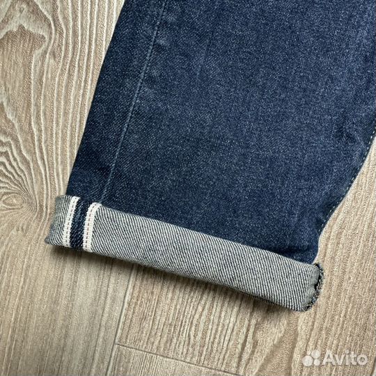 Джинсы Штаны Uniqlo Selvedge Denim