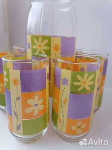 Набор для напитков. Кувшин+6 стаканов