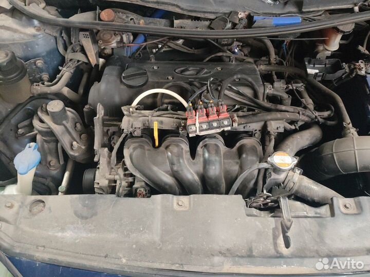 Hyundai solaris 1 двигатель 1,4 объём