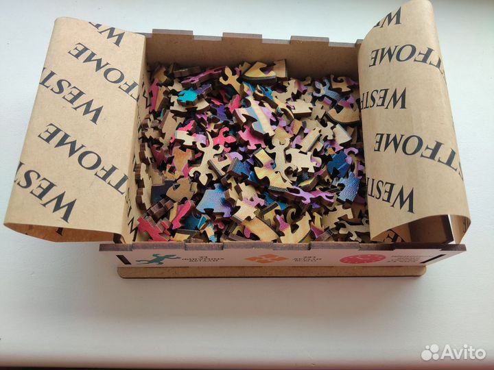 Деревянный пазл Элио