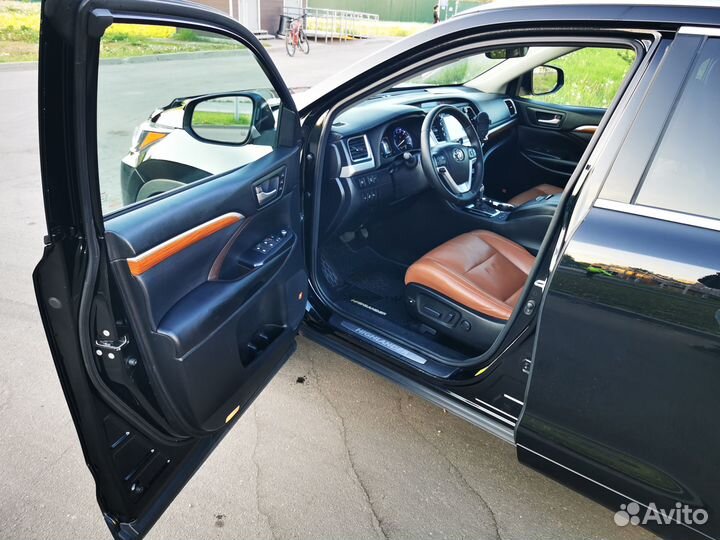 Toyota Highlander 3.5 CVT, 2017, 105 000 км