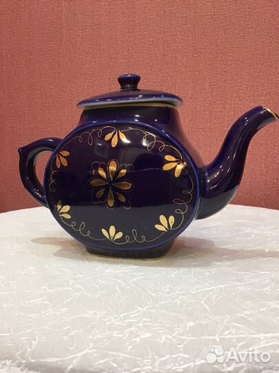 Чайник заварочный кобальт 1970 годы