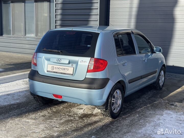 Hyundai Getz 1.6 AT, 2007, 127 000 км